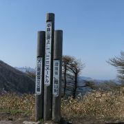 中蒜山山頂往復なら鉄道＆バスでの日帰り登山も可能