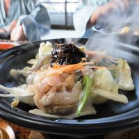 崎っぽ料理の海鮮みそ焼き