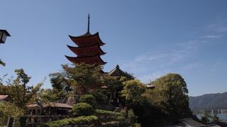 厳島神社一帯の散策の一つ