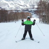 広いゲレンデ、雪質も良くスキーに最適