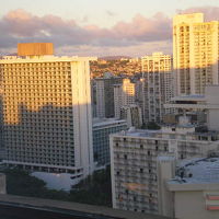 シティービューの部屋より