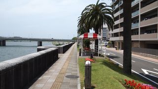 朝夕の散歩にいいです