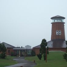 沢スギ自然館の全景