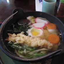 寒いサンフランシスコで鍋焼きうどん！？