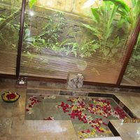 チェックインの時の浴槽です。