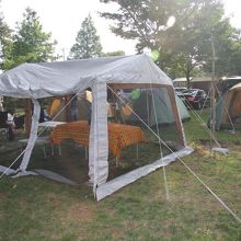 我がグループのキャンプサイト