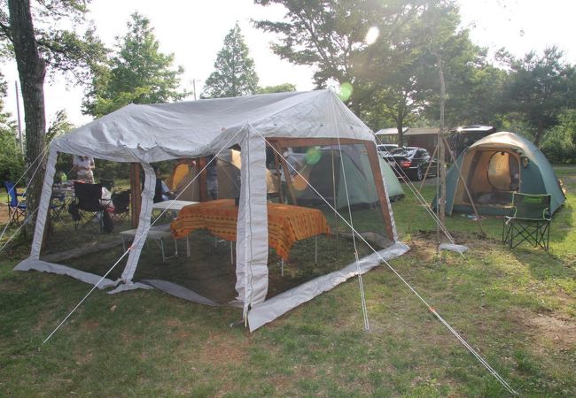 我がグループのキャンプサイト