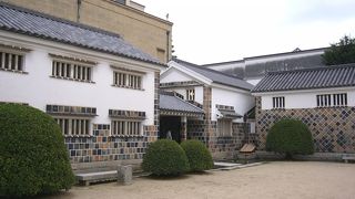 コンパクトな町並み