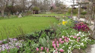 本格的なイングリッシュガーデンです