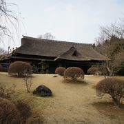 北大路魯山人が住居として使用していた北鎌倉の茅葺き民家を移築