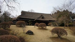 北大路魯山人が住居として使用していた北鎌倉の茅葺き民家を移築