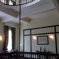 ホテル内の吹き抜け