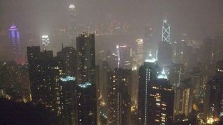 ビクトリア・ピーク　美しい夜景