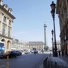 リッツホテルも一角にあります。