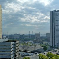 朝食会場は14階なので景色を見ながら食事できる