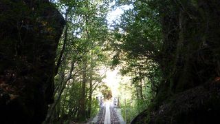 トロッコ道がノスタルジックなかんじでｇood！