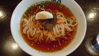 さっぱりした冷麺