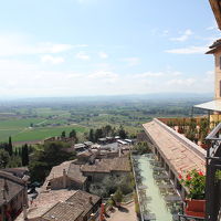 部屋からの旧市街の眺め