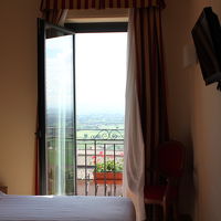 部屋から景色が一望できます