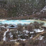 体温調節と高山症状対策をして五彩池へ