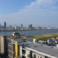 １６Ｆの部屋の窓からの眺め