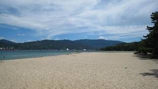 天橋立に海水浴場が！