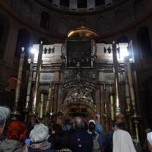 聖墳墓教会内にあるイエスの墓