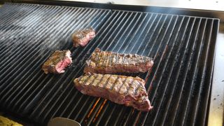 オンザビーチでバーベキュー