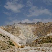 恵山　いまも活発に活動する火山