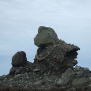 親子岩が海を眺めています！