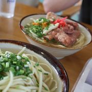 食後の黒糖アイスがさっぱりで美味しい