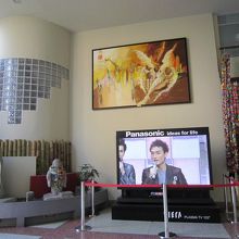 文化会館のロビー