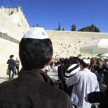 男性側の嘆きの壁