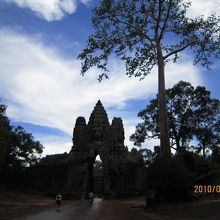 アンコールトムの風景