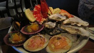 驚愕のシーフードプラッター。