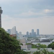 港の見える丘公園から横浜港を