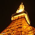 東京タワーのライトアップに感動！