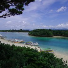 展望所より望む絵葉書構図