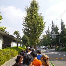 イベント時は行列も・・・いつもは静かです。