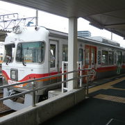 市内線と高浜線の駅