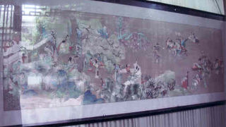 環秀山荘は「蘇州刺繍研究所」の収集品を見る事が出来ます。