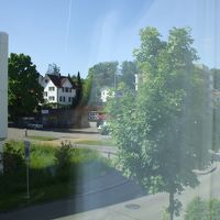 泊まった部屋から。