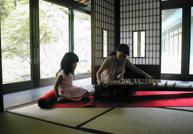 和風と洋風が合体した珍しい建物