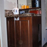 ここにドライヤーがおいてあります。