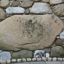 鉄御門石垣の勘兵衛石