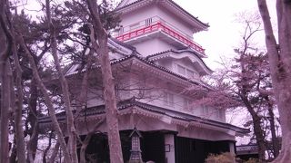 比較的小さなお城