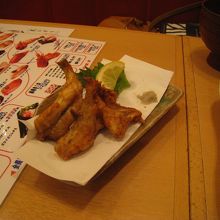 ふぐのから揚げ