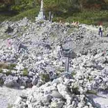 恐山菩提寺からの参道