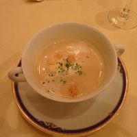 フレンチディナー　ポタージュスープ