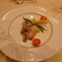 フレンチディナー　魚料理